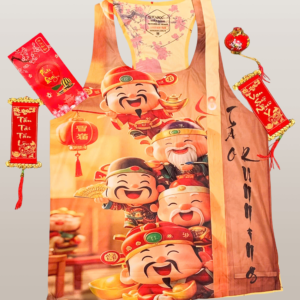 Táo Luner New Year singlet running